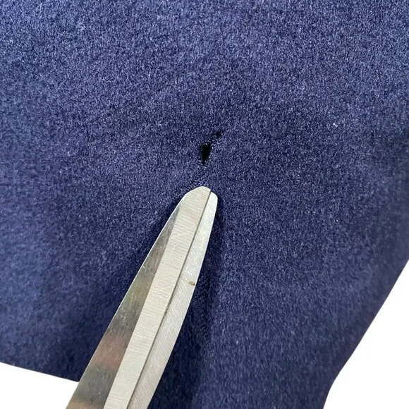 Canali Loro Piana Wool & Cashmere Navy Blazer 46R 46L Crest Buttons Sport Coat